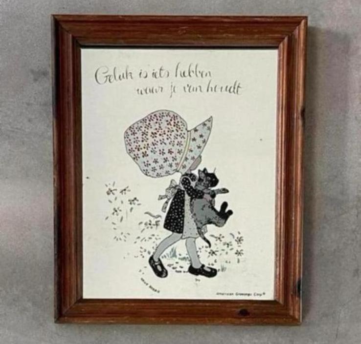 Holly Hobbie Sarah Kay spiegel vintage, Ophalen of Verzenden, Huis en Inrichting