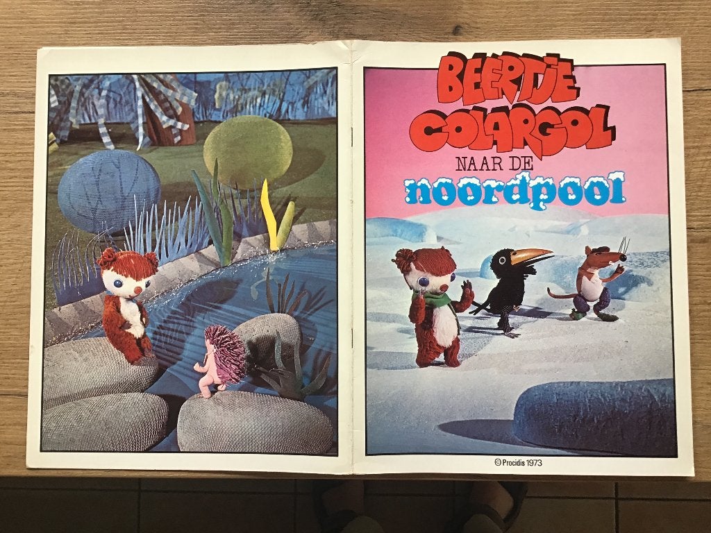 Beertje Colargol naar de noordpool plaatjesalbum, Boeken, Ophalen of Verzenden, Gelezen, Plaatjesalbum
