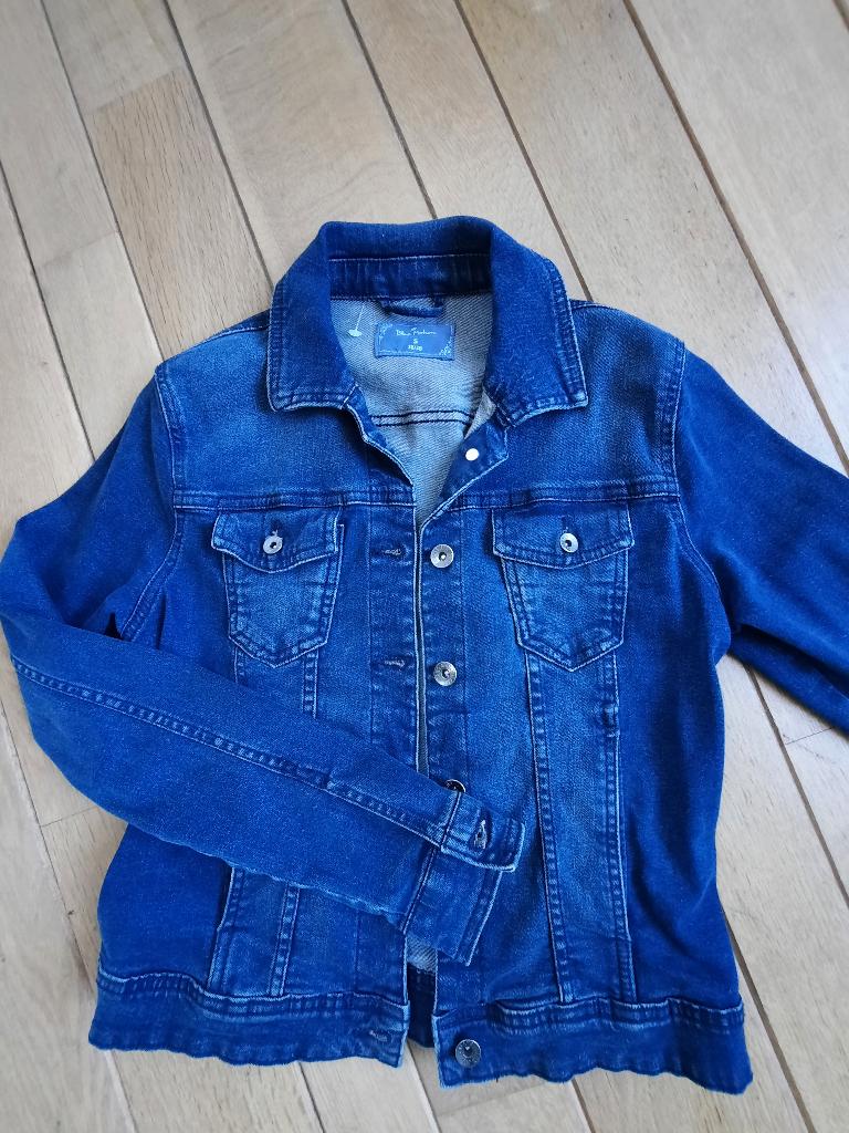Blue Motion spijkerjack blauw maat S 36/38, Kleding | Dames, Blauw, Blue Motion, Ophalen of Verzenden, Zo goed als nieuw