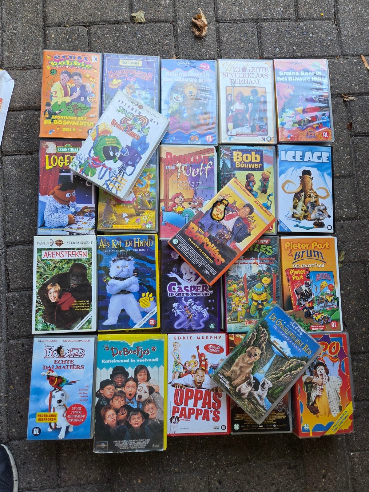 partij vhs video kinderfilms, Alle leeftijden, Ophalen of Verzenden, Gebruikt, Overige typen