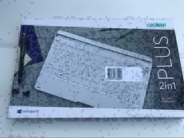 Alcatel 2 in 1 plus toetsenbord voor tablet, Computers en Software, Windows Tablets, Ophalen of Verzenden, Nieuw