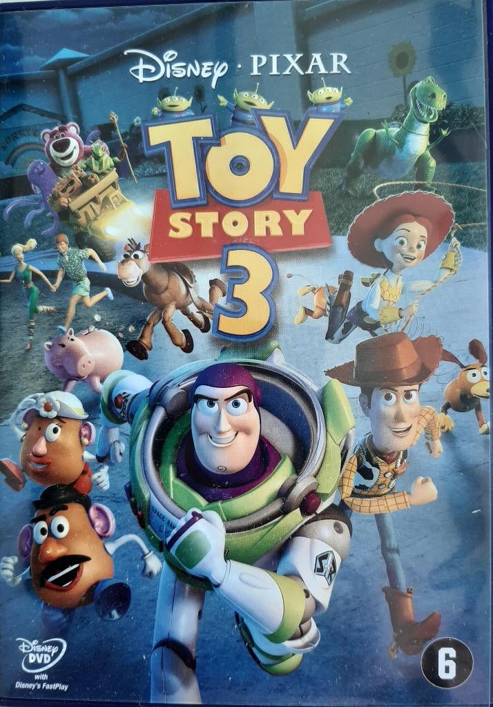 Kinder DVD Toystory 3, Alle leeftijden, Ophalen of Verzenden, Zo goed als nieuw
