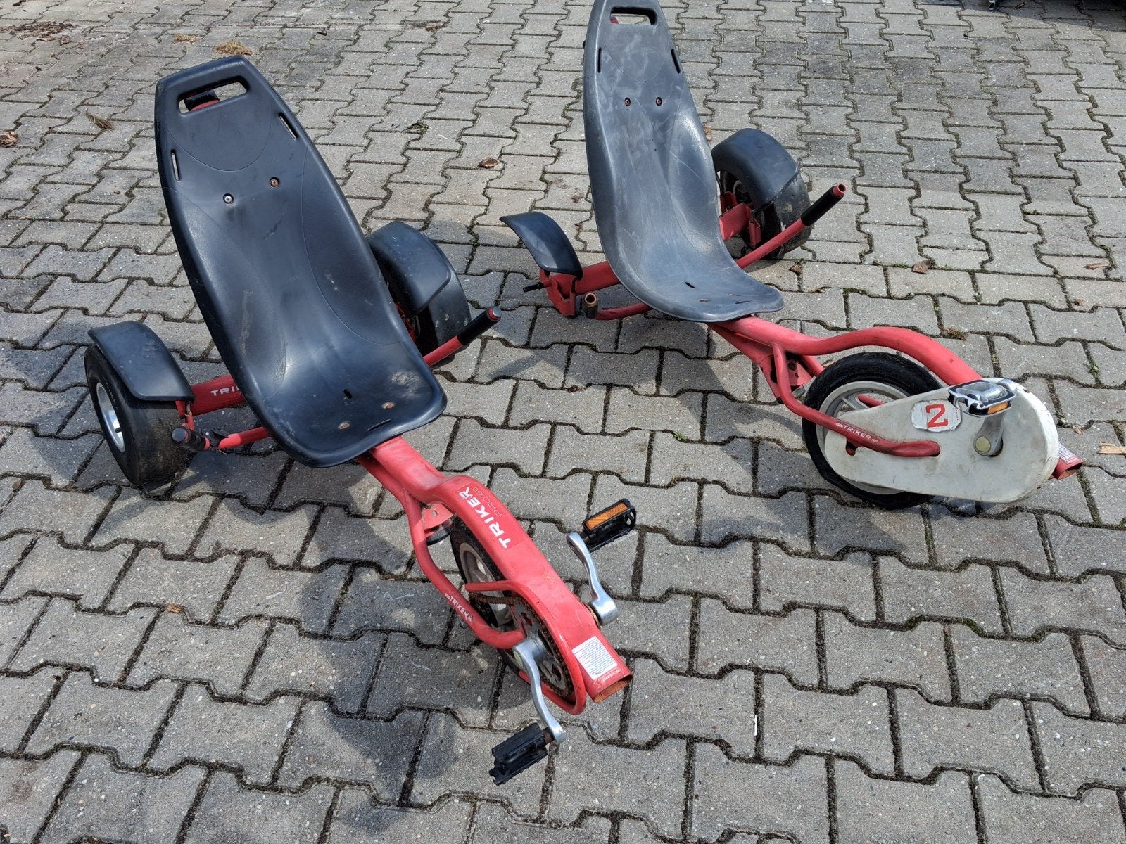 2x triker pro 100 driewielskelter, Ophalen, Gebruikt, Overige merken