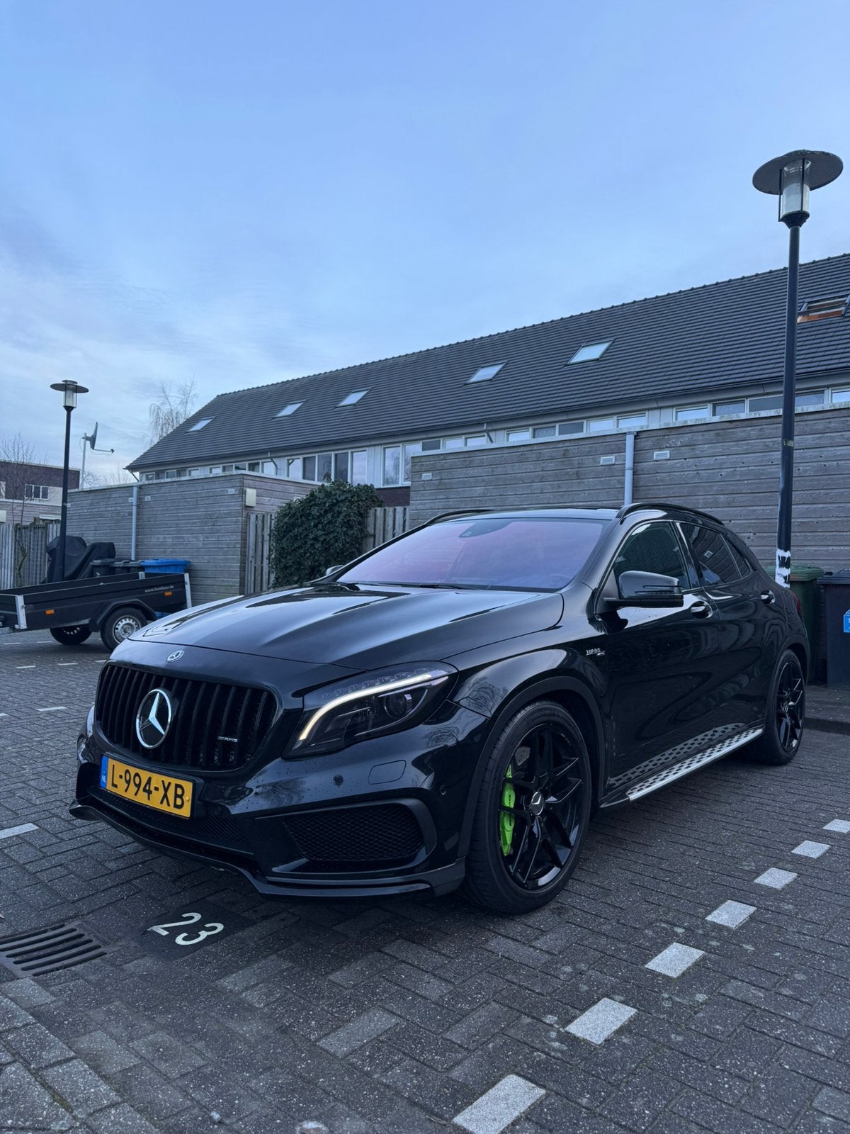 Mercedes-Benz GLA 45 AMG 4MATIC|Carplay|Pano|Sfeer, Auto's, Mercedes-Benz, Particulier, GLA, 4x4, ABS, Achteruitrijcamera, Adaptieve lichten
