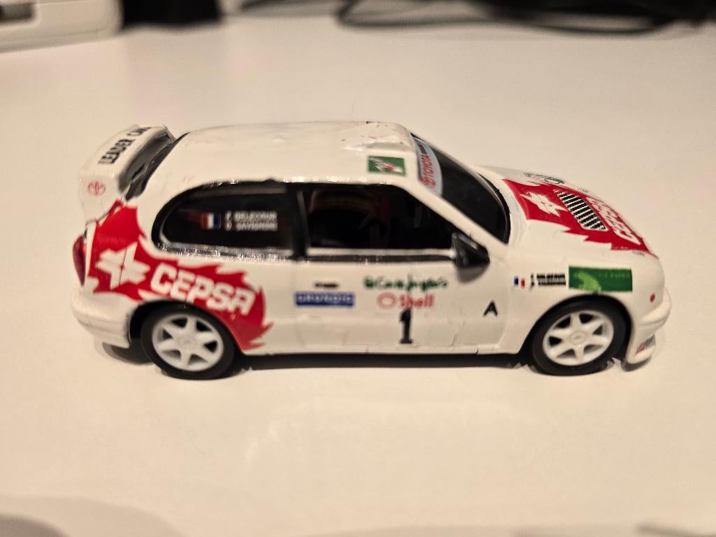 Toyota Corolla wrc, Hobby en Vrije tijd, Modelauto's | 1:43, Ophalen of Verzenden, Gebruikt, Auto, Overige merken