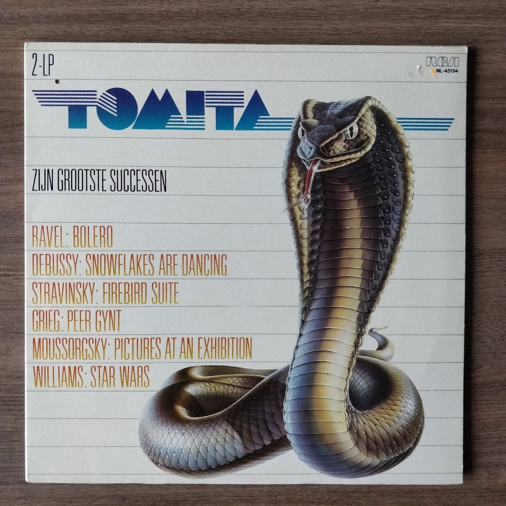 Tomita - Zijn grootste successen (1982, RCA NL-45194), Ophalen of Verzenden, Gebruikt, LP