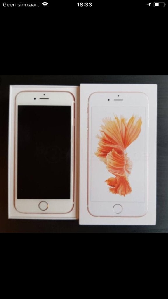 Apple iphone 6S 32 GB ROSE GOLD nieuwstaat garantie, ., Overige typen, Ophalen of Verzenden, Zo goed als nieuw