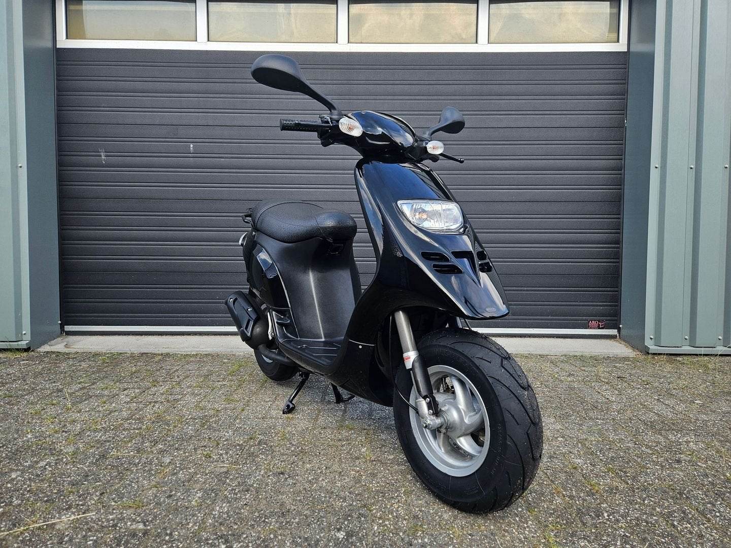 PIAGGIO TYPHOON 50 BROM BJ 2003 ZWART 6241KM NL NETTE STAAT, Overige modellen, Maximaal 45 km/u, PIAGGIO, Onbekend