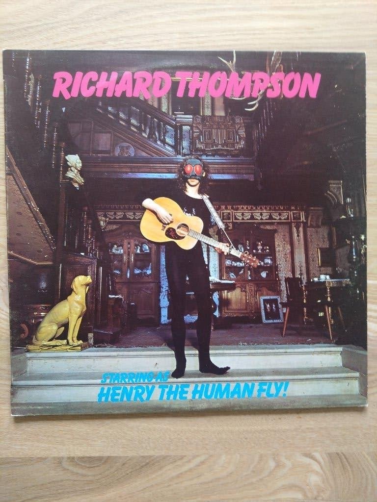 LP Richard Thompson Starring as Henry the human fly, LP, Gebruikt, 12 inch, Folk Rock