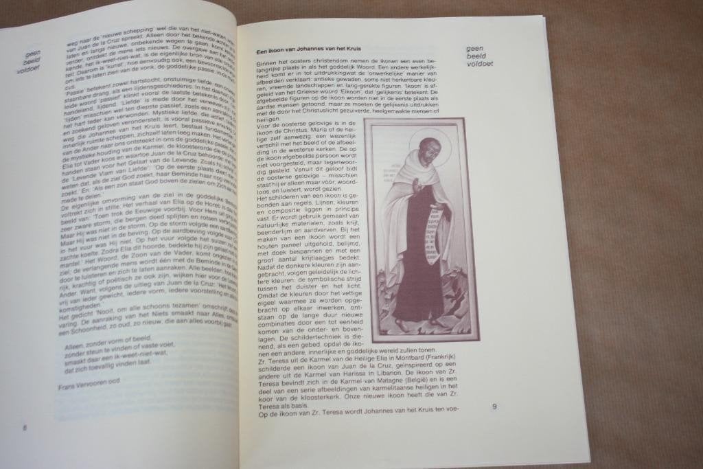 Geen Beeld Voldoet — Juan de la Cruz, Dichter en Mysticus, Ophalen of Verzenden, Gelezen, Europa