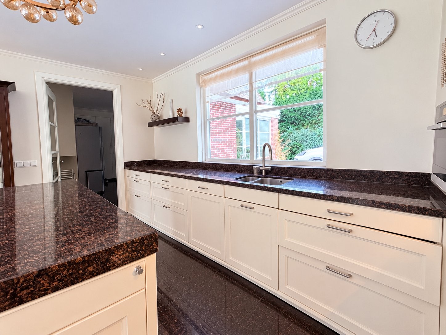 Complete Siematic keuken | Miele | granietenblad |kookeiland, Huis en Inrichting, Ophalen, U-keuken, Wit, Graniet of Steen