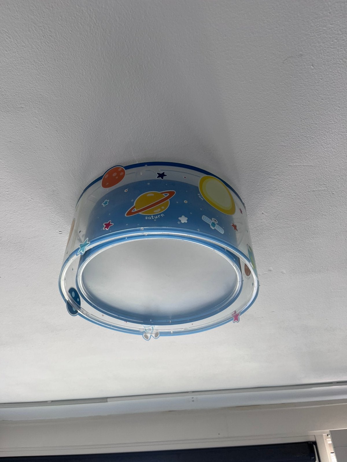 Lamp voor kinderkamer ruimte/space., Ophalen of Verzenden, Zo goed als nieuw