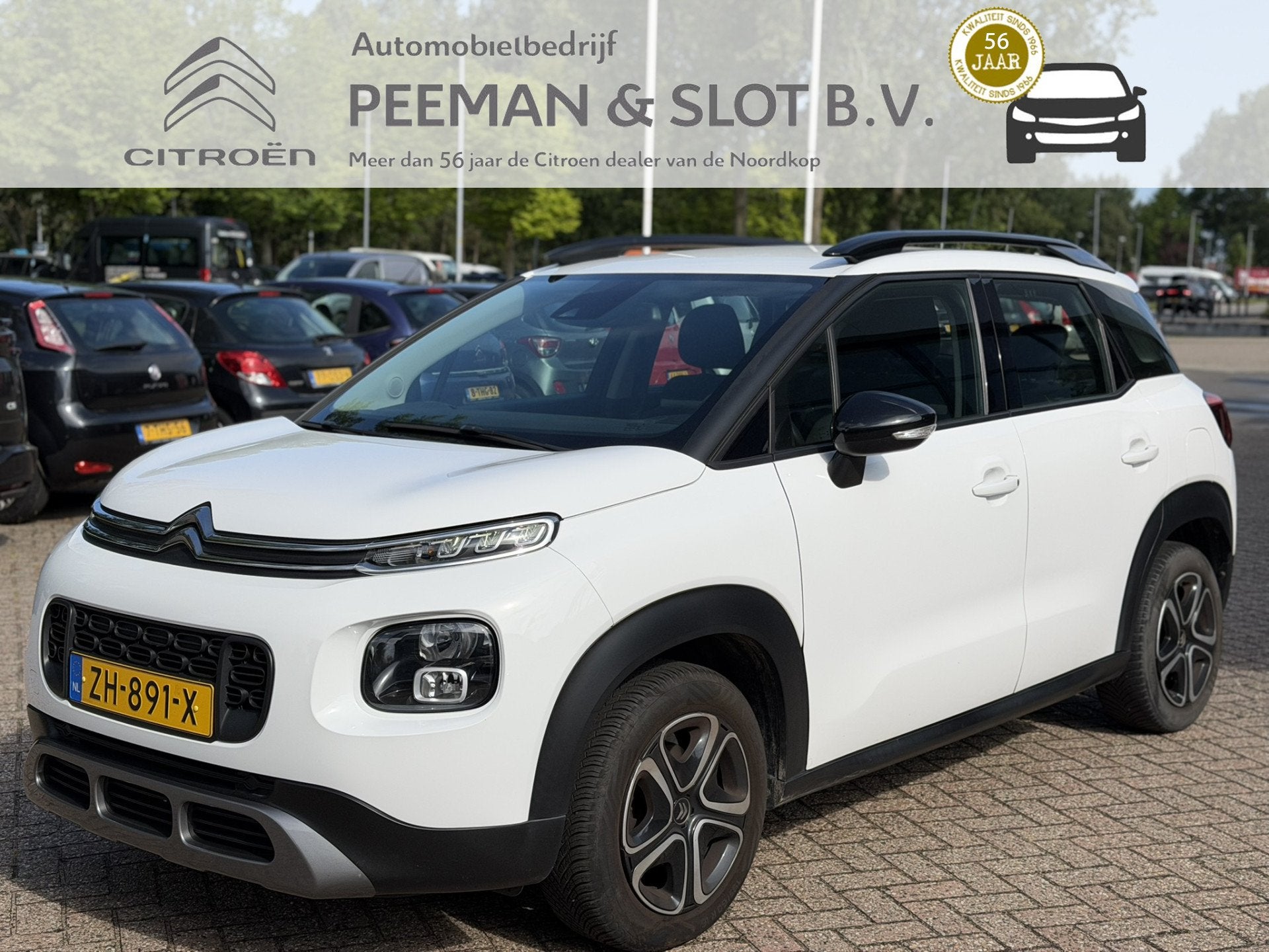 Citroën C3 Aircross 110pk S&S Feel Navigatie|Airco|HogeZit, Gebruikt, 1199 cc, Wit, Origineel Nederlands