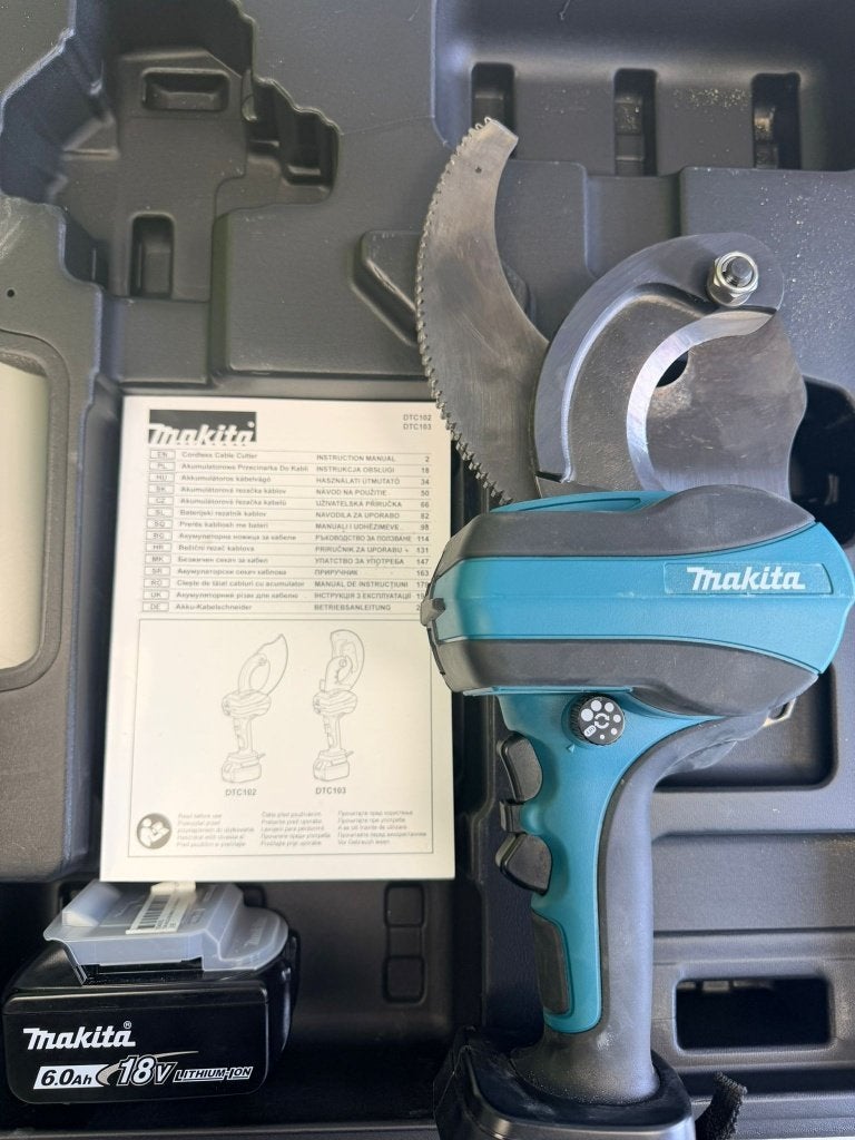 Makita DTC102ZK Accu Kabelschaar 18V + Accu, Ophalen of Verzenden, Nieuw
