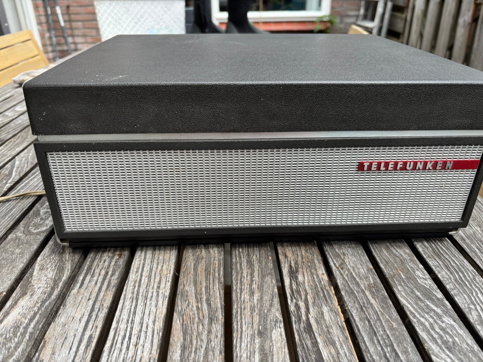 Telefunken Magnetophon 201 TS Bandrecorder - Voor verzamelaa, Ophalen, Bandrecorder, Met stofkap