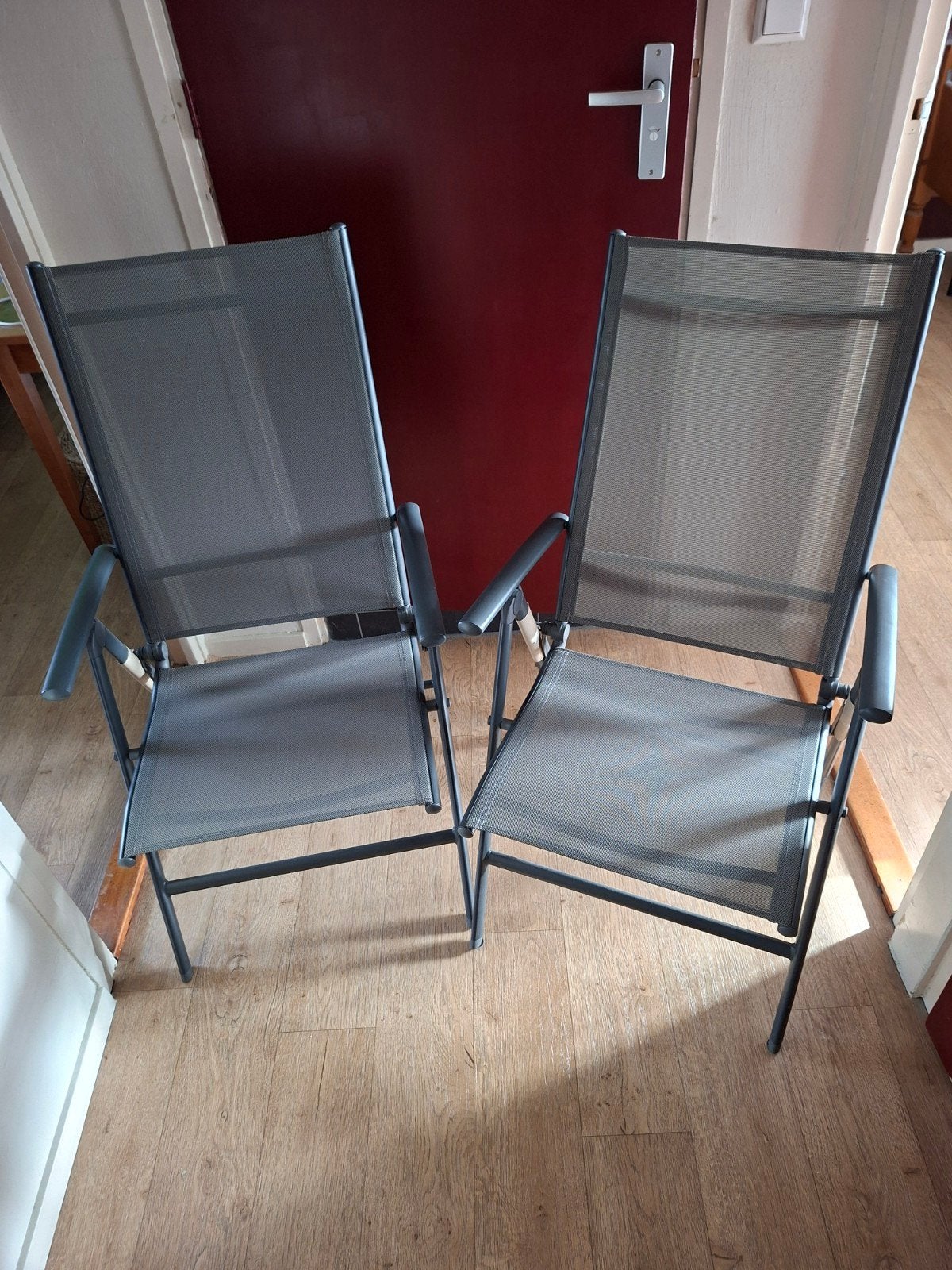 2 Nieuwe tuin/kampeer stoelen, Ophalen, Nieuw, Kunststof
