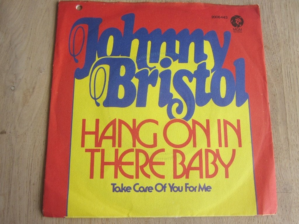 Johnny Bristol - Hang on in there baby, Verzenden, 7 inch, Zo goed als nieuw, Pop