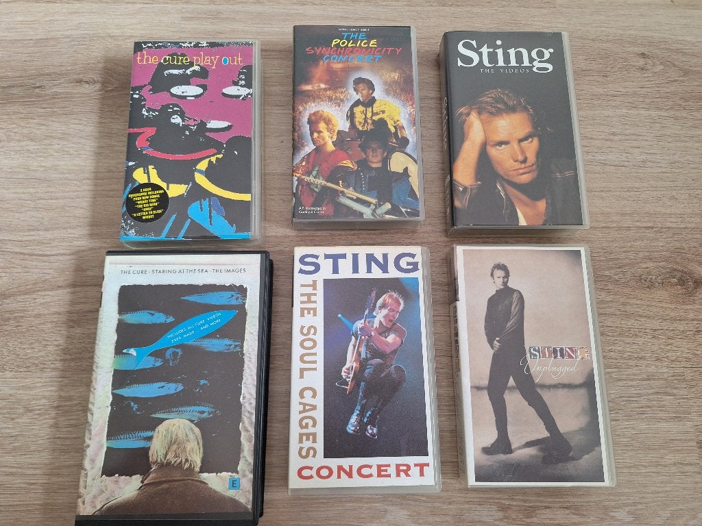 videobanden, Cd's en Dvd's, VHS | Film, Ophalen, Muziek, Gebruikt, Alle leeftijden