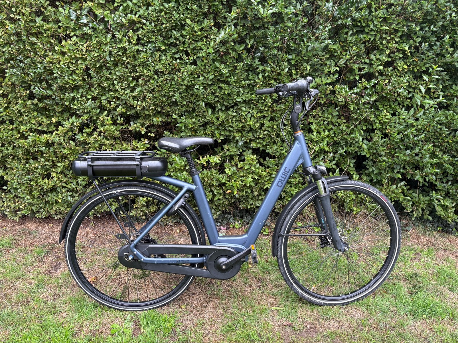 Qwic Premium MN7D+ E-Bike Met Nieuwe Accu & 2 jaar Garantie, Fietsen en Brommers, Ophalen, Qwic, Zo goed als nieuw, 51 tot 55 cm