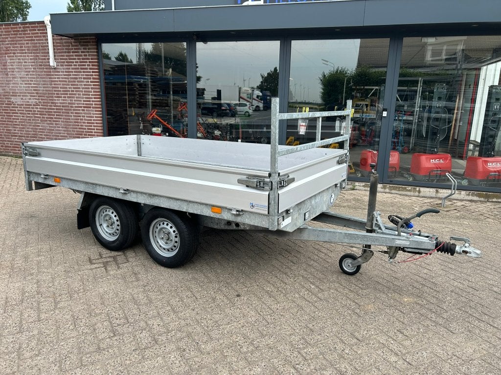 Hapert plateauwagen/aanhanger/aanhangwagen 305x160CM 2000KG, Ophalen, Gebruikt