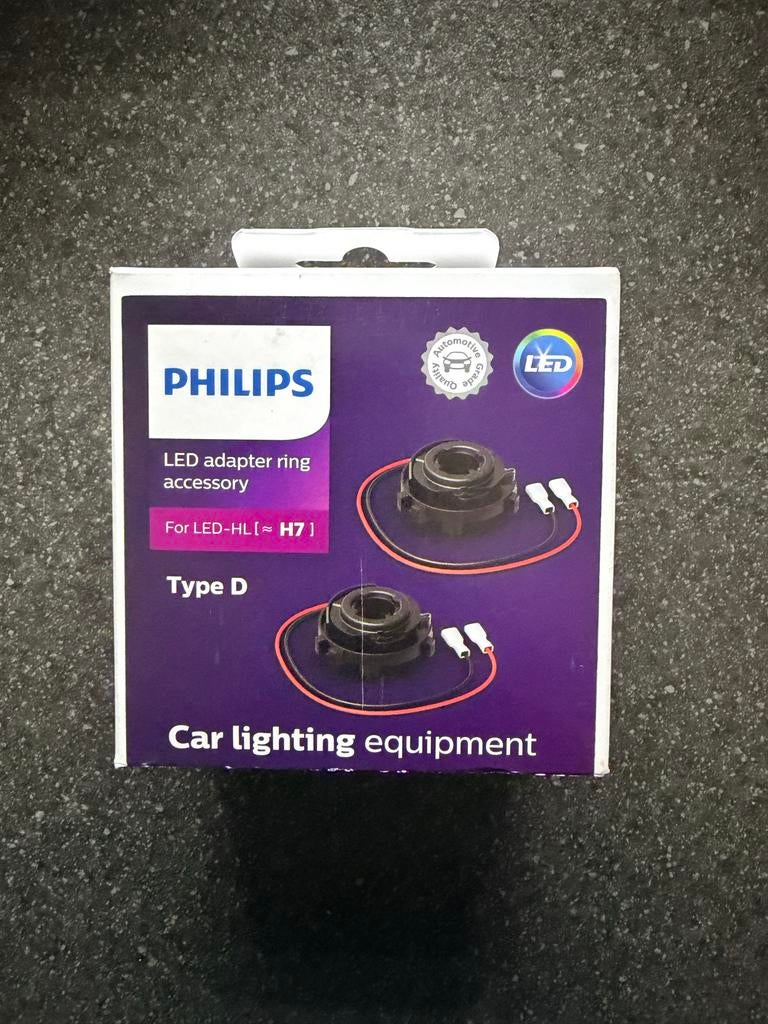 Philips LED Adapter Ring H7 - Nieuw!, Ophalen of Verzenden, Nieuw, Universele onderdelen