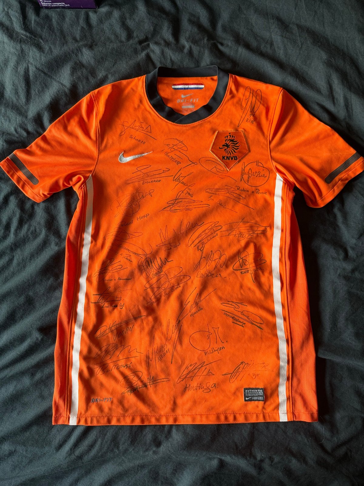Gesigneerd WK 2010 Oranje Shirt, Maat S, Ophalen of Verzenden, Gebruikt, Shirt