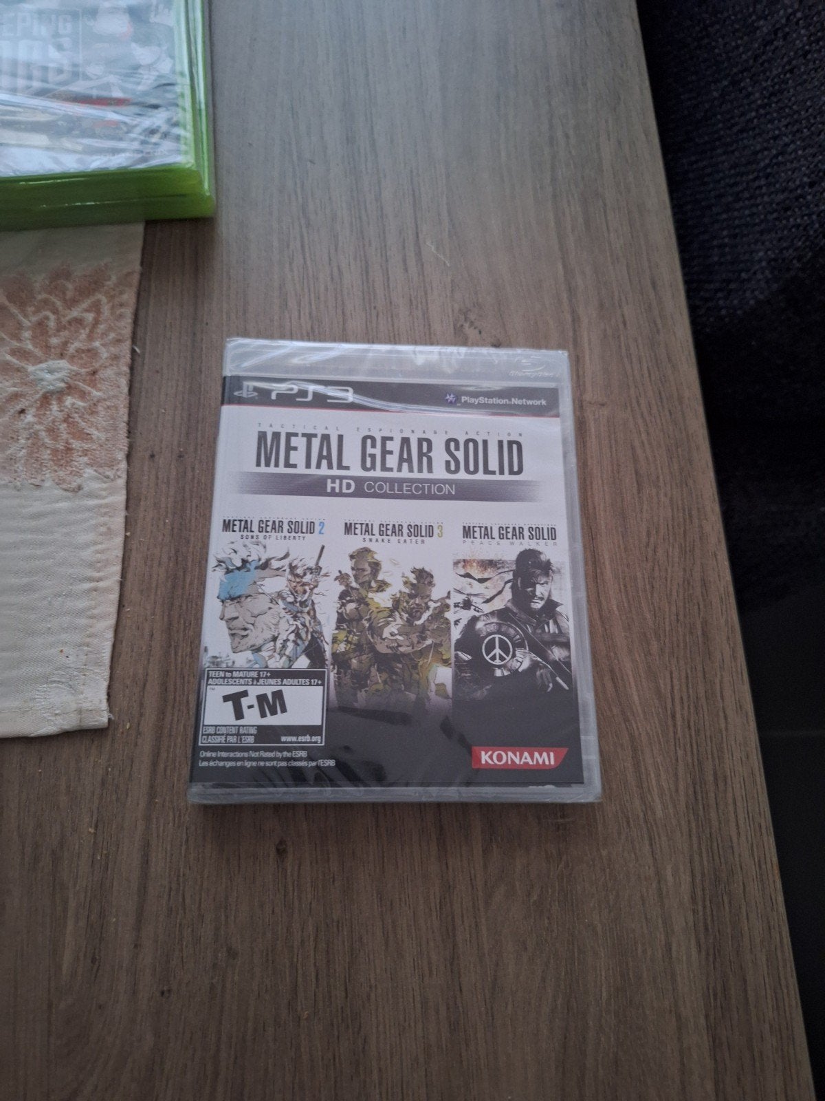 Metal Gear Solid HD Collection PS3 (Nieuw in seal), Avontuur en Actie, Online, 1 speler, Nieuw