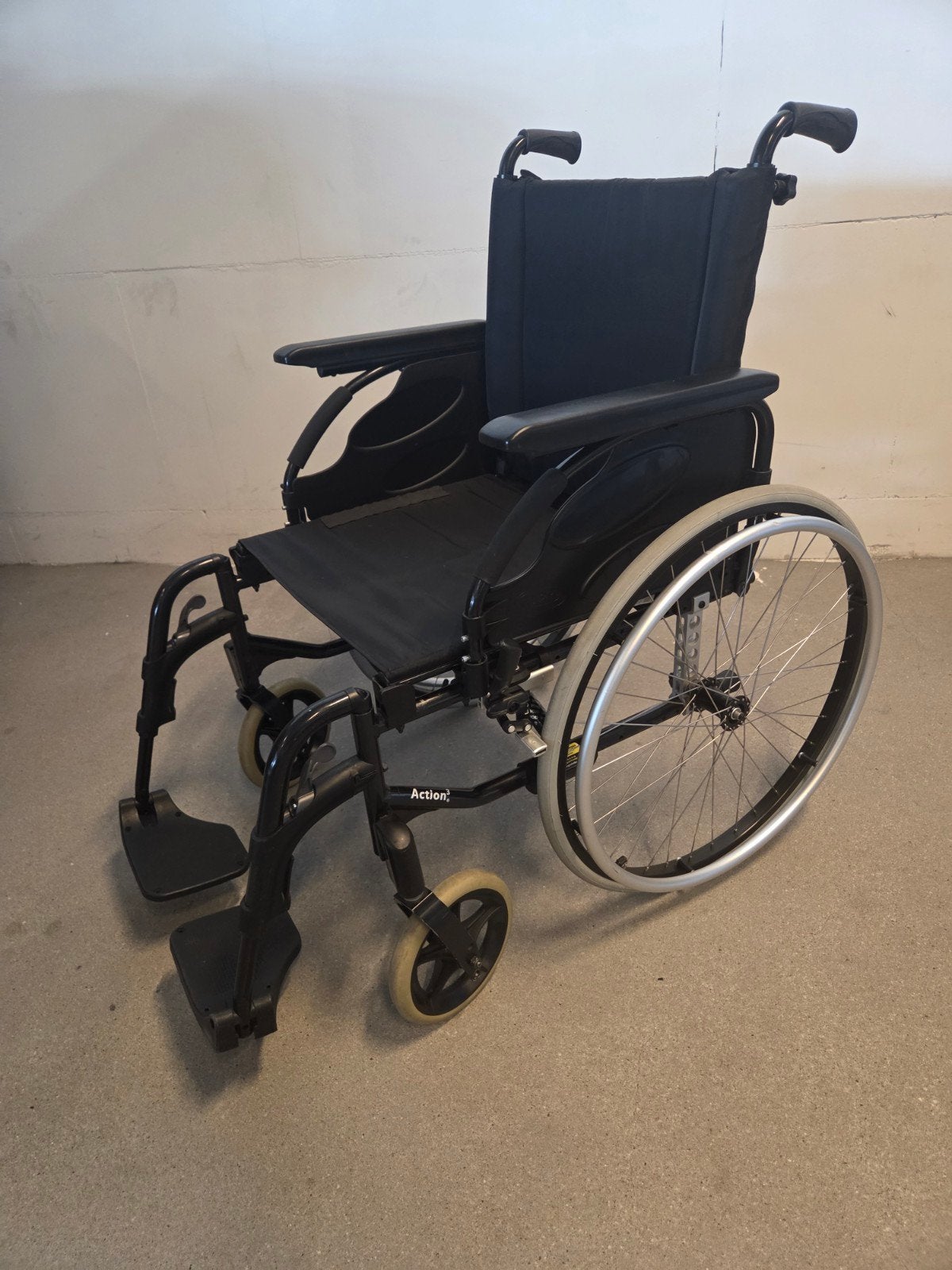 Rolstoel opklapbaar zitbreedte 48 cm., Diversen, Ophalen, Gebruikt, Duwrolstoel