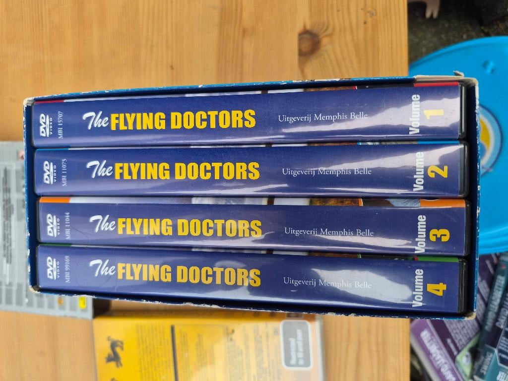 The Flying Doctors / Vol.1 T/M 4 / Druk 1, Ophalen, Boxset, Zo goed als nieuw, Actie en Avontuur