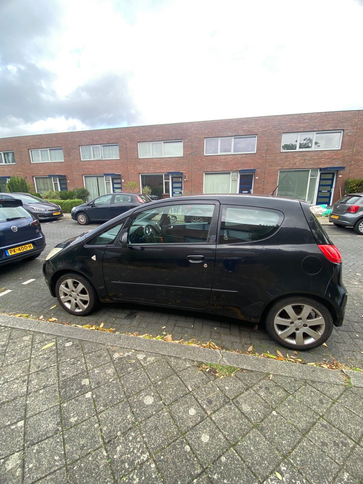 Mitsubishi Colt 1.3 Mivec CZ3 2005 Zwart, Auto's, Voorwielaandrijving, Sound system, Origineel Nederlands, Bedrijf