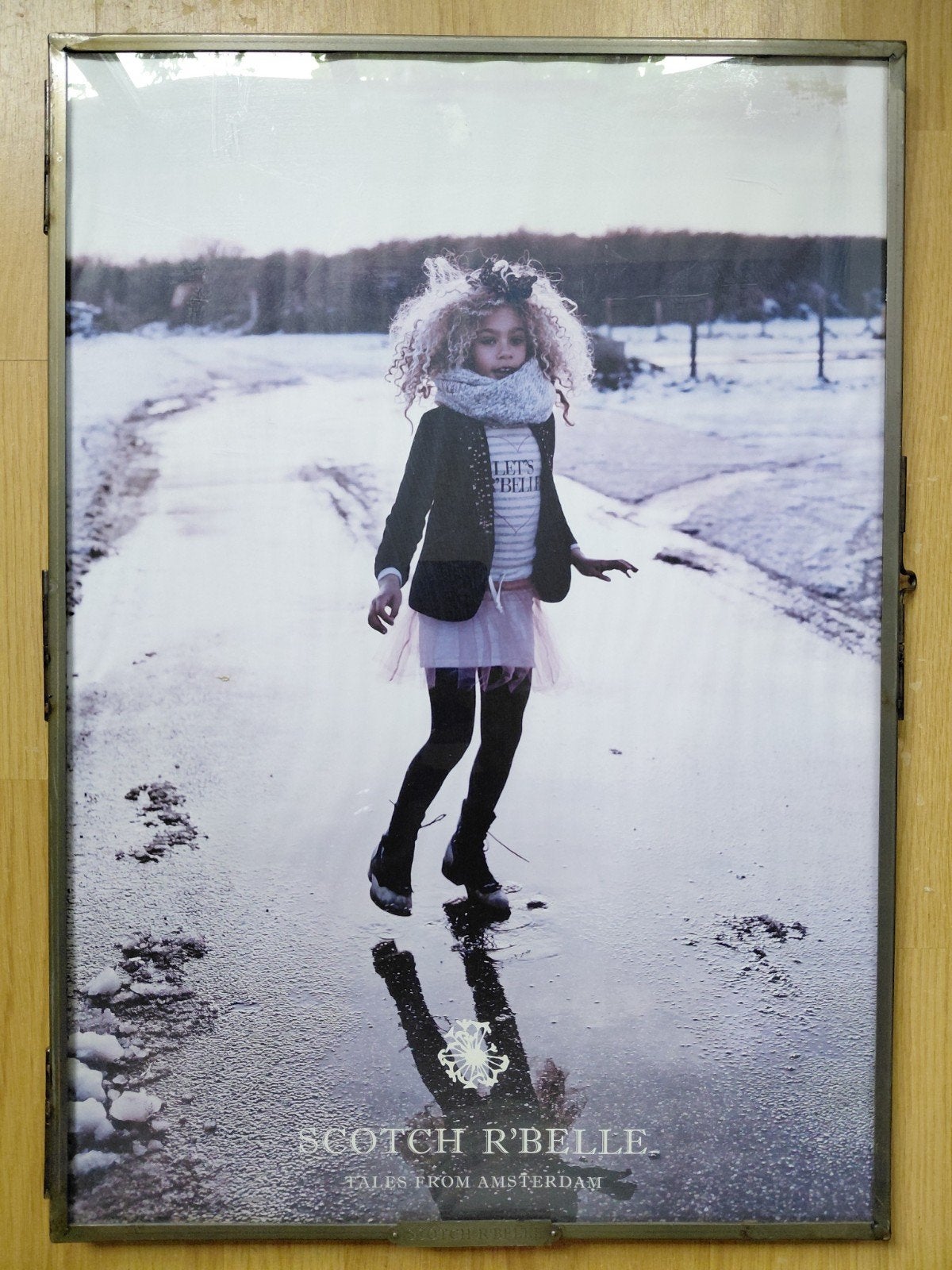 Scotch R'Belle (Scotch & Soda) custom made lijst met poster, Ophalen of Verzenden, A1 t/m A3, Film en Tv