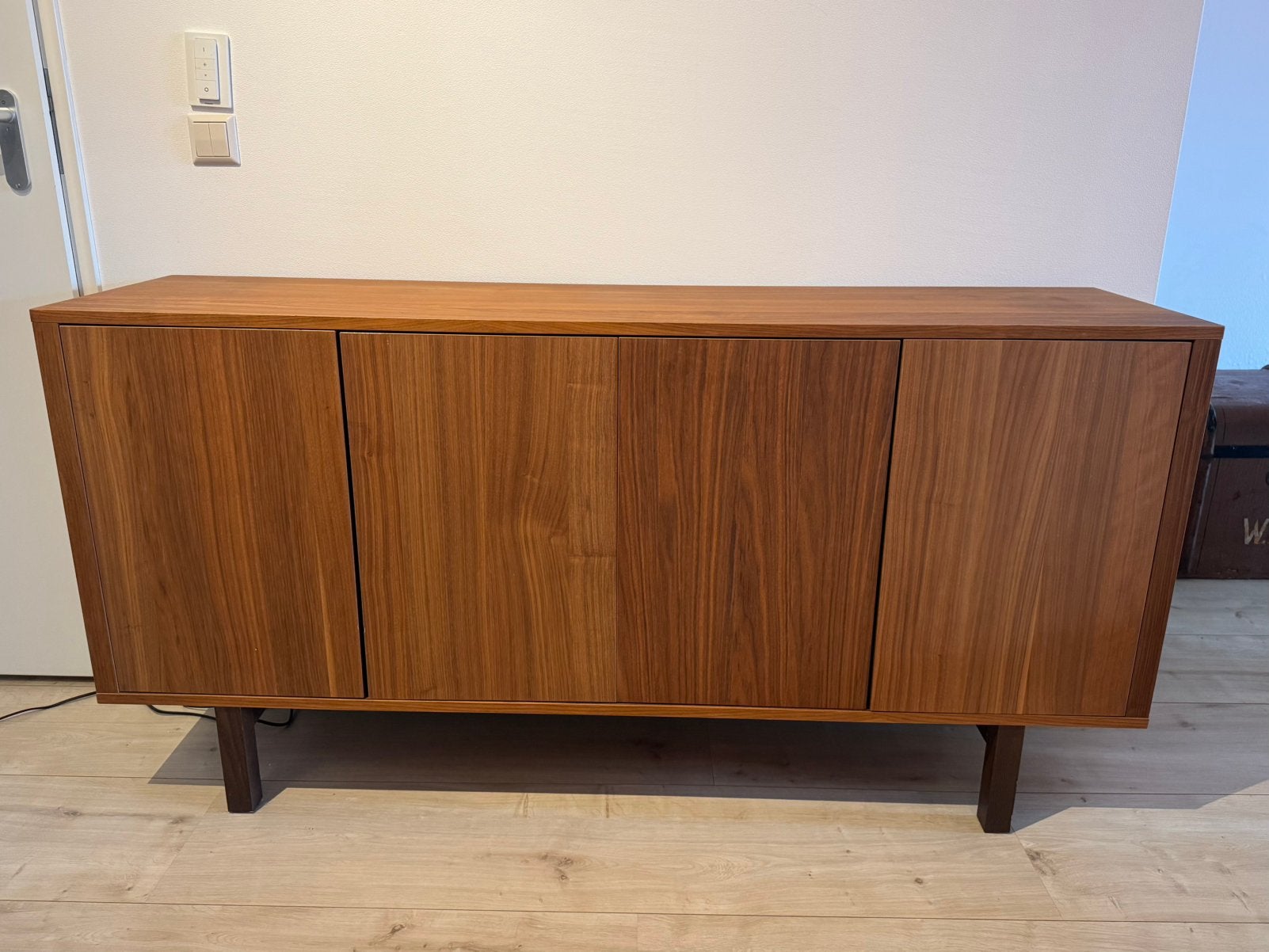 Dressoir IKEA STOCKHOLM, Huis en Inrichting, Ophalen, Zo goed als nieuw, 25 tot 50 cm, 150 tot 200 cm