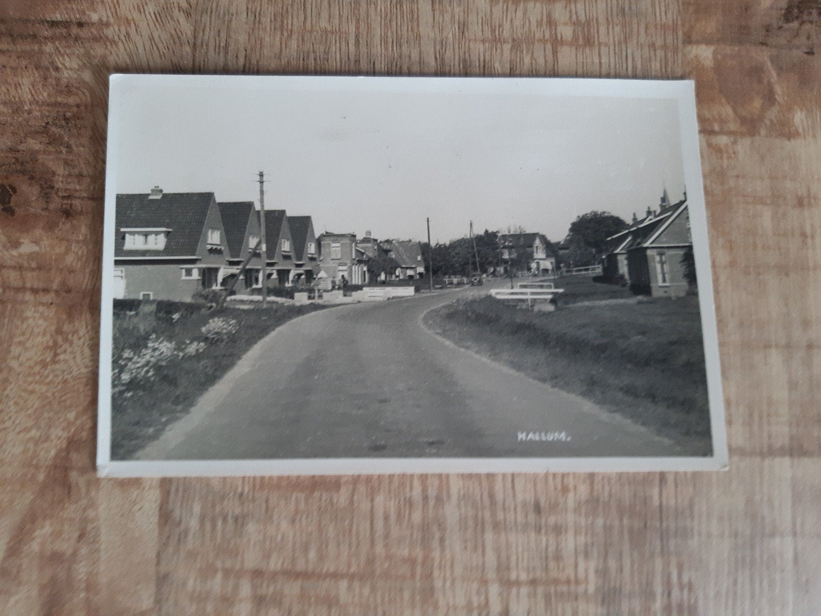 Ansichtkaart Hallum 1939, Ophalen of Verzenden