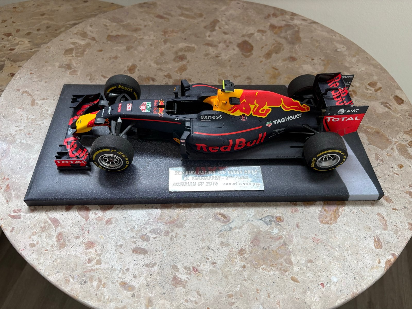 Red Bull Racing RB12 Max Verstappen Oostenrijk GP 2016, Ophalen of Verzenden, Zo goed als nieuw, Overige typen