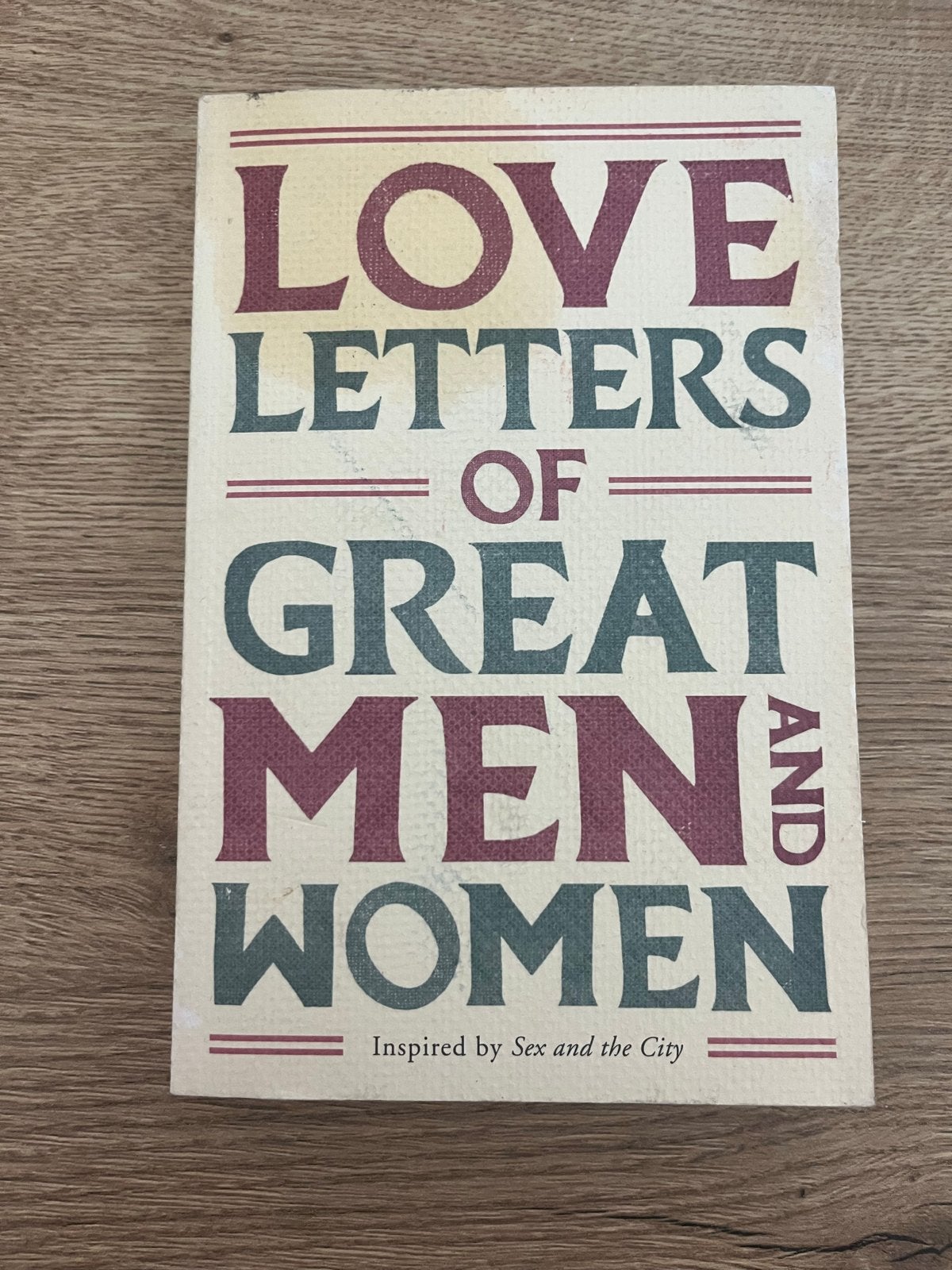 Love Letters of Great Men and Women - Geïnspireerd door Sex, Ophalen of Verzenden, Gelezen