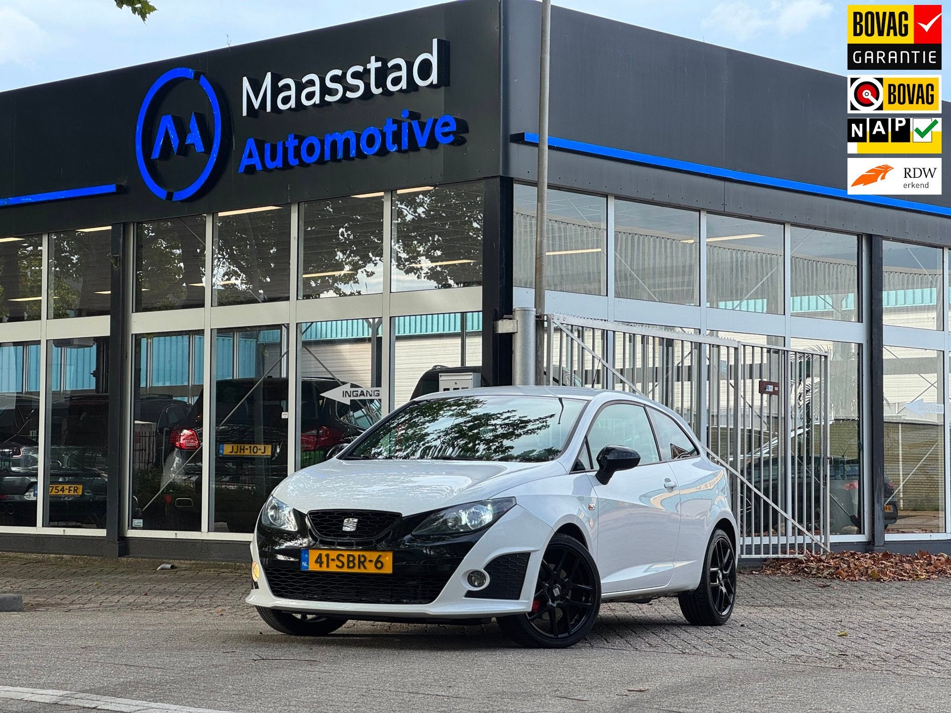 Seat Ibiza SC 1.4 TSI Cupra Bocanegra Automaat 184PK 100% De, Auto's, Gebruikt, 4 cilinders, Origineel Nederlands, Bedrijf