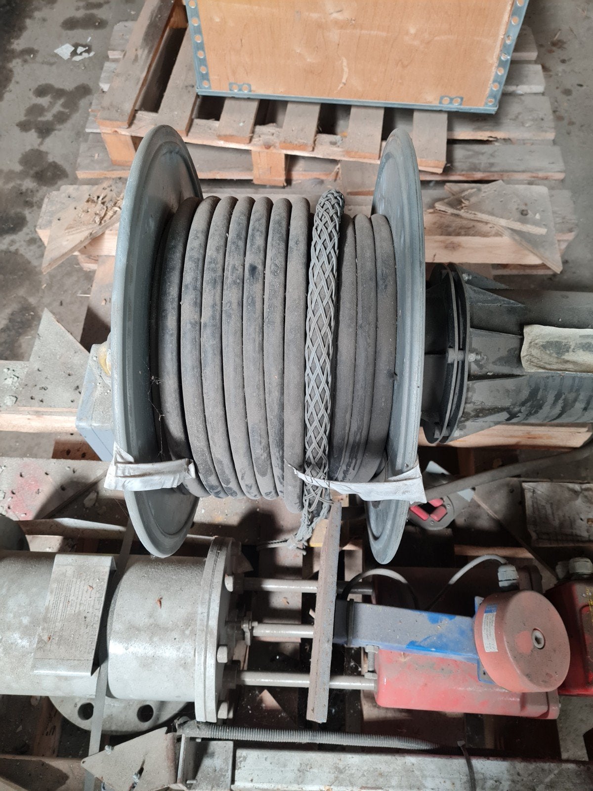 Conductix Wampfler kabelhaspel met kabel, Ophalen