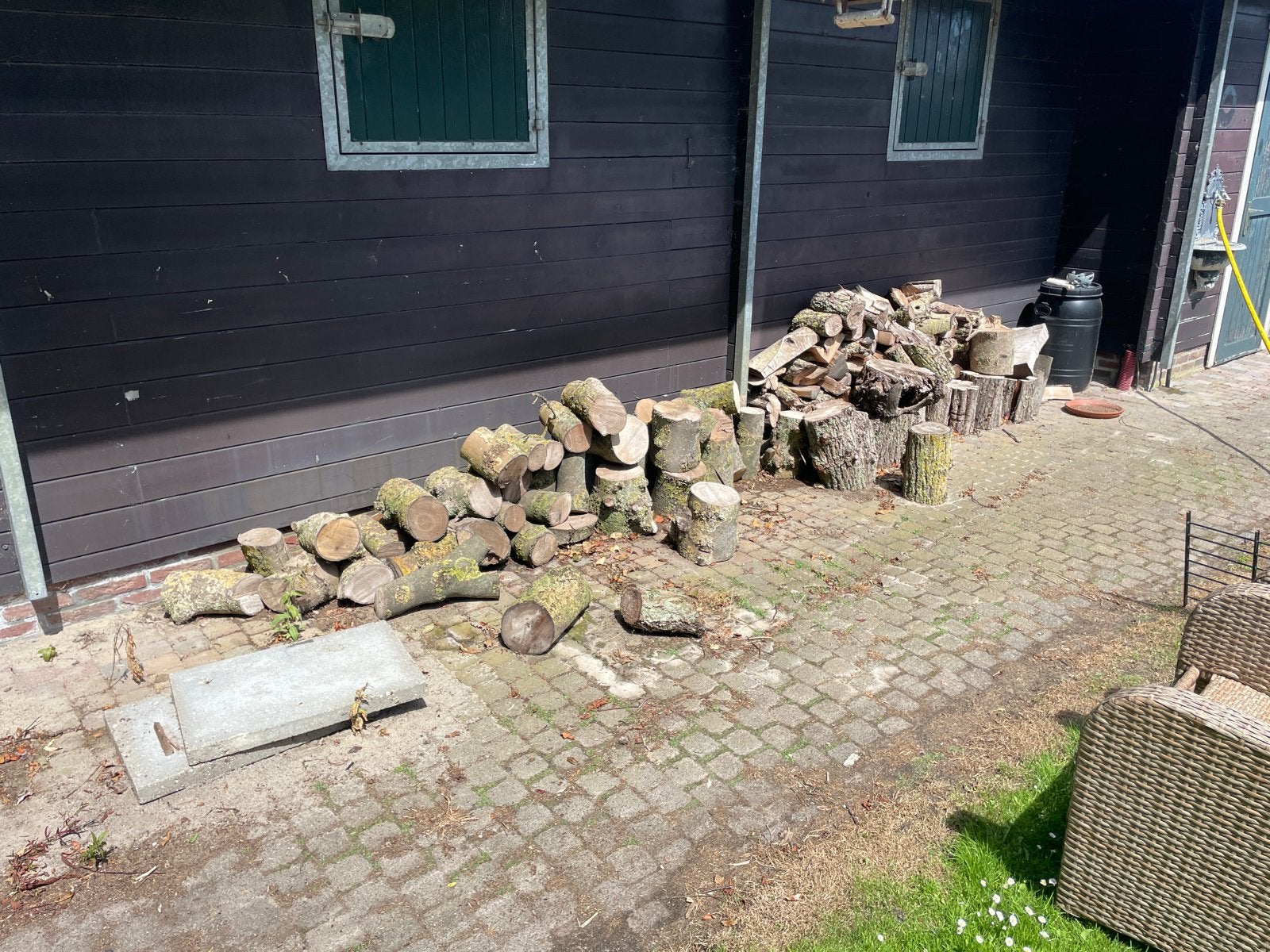 Haardhout, Minder dan 3 m³, Ophalen, Overige houtsoorten, Blokken