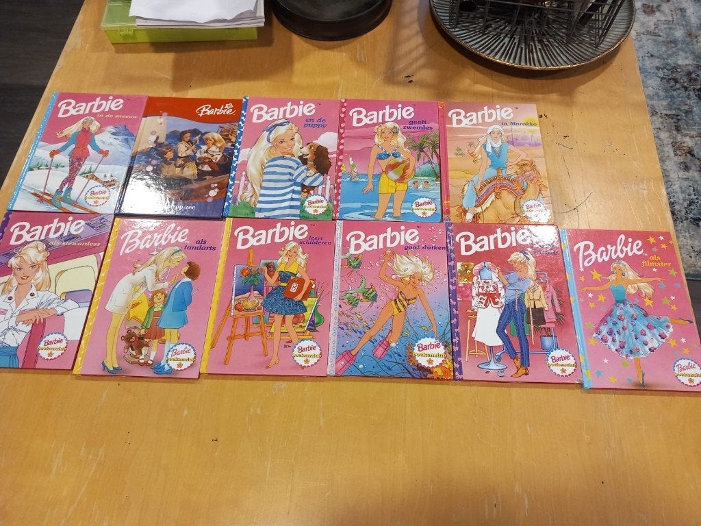 11 Boeken van de Barbie reeks, Gelezen, Fictie algemeen, ..., Ophalen of Verzenden