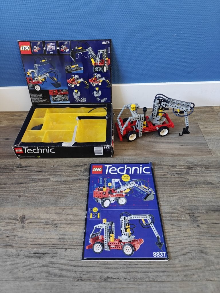 LEGO Pneumatic Excavator 8837, Niet ingevuld, Niet ingevuld, Niet ingevuld
