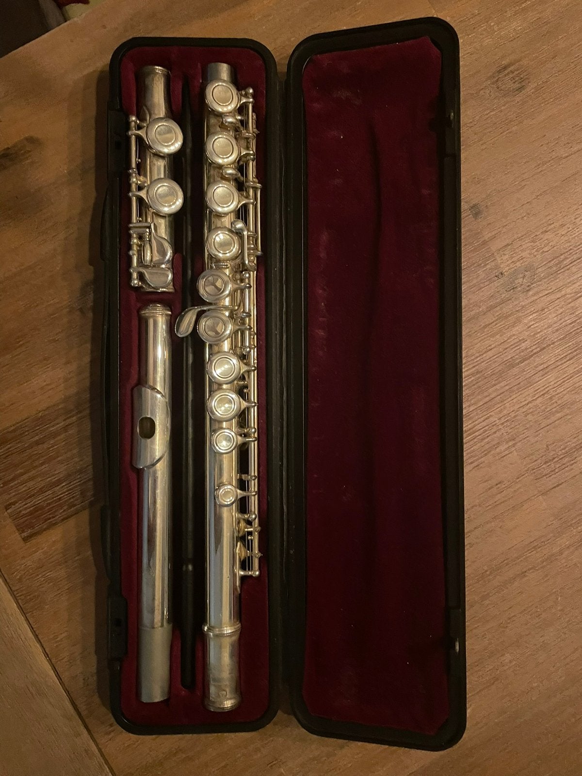 Yamaha dwarsfluit, Ophalen, Gebruikt, Dwarsfluit, Met koffer of tas