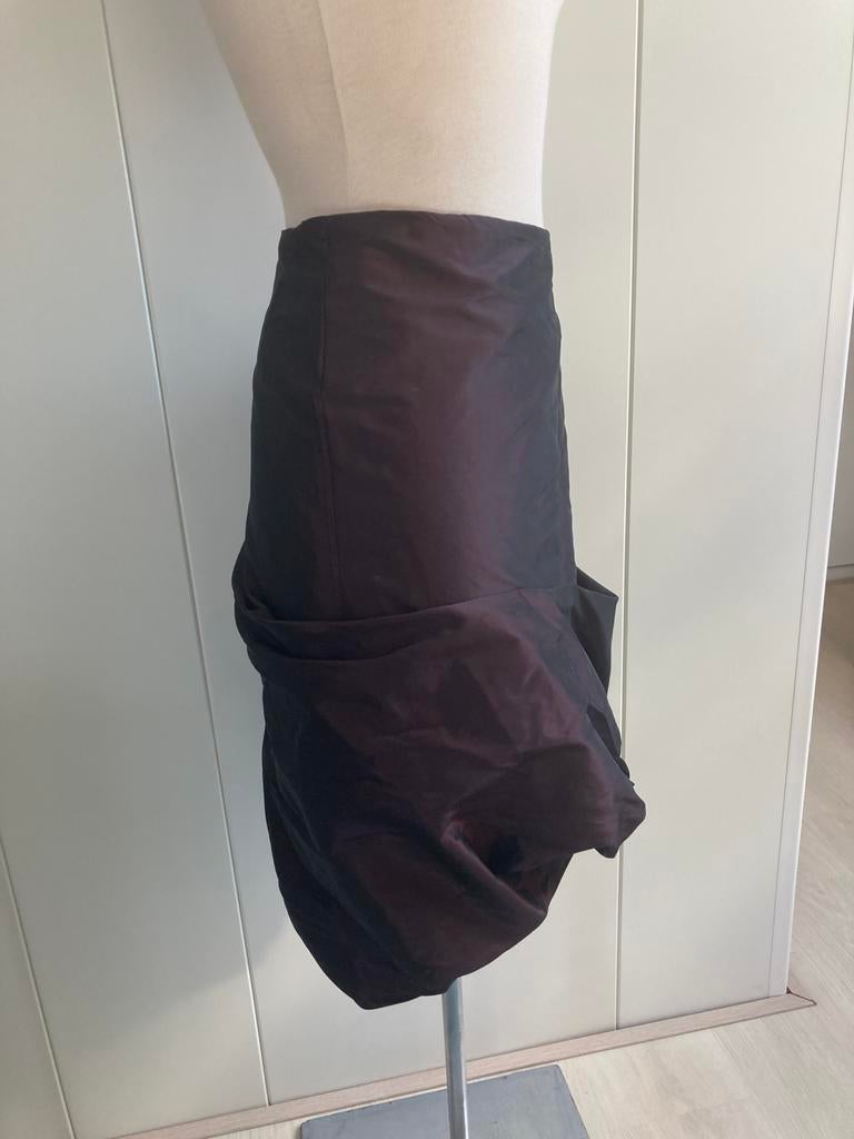PAUW zijden  rok maat 2, Kleding | Dames, Ophalen of Verzenden, Zo goed als nieuw, Maat 38/40 (M), Knielengte