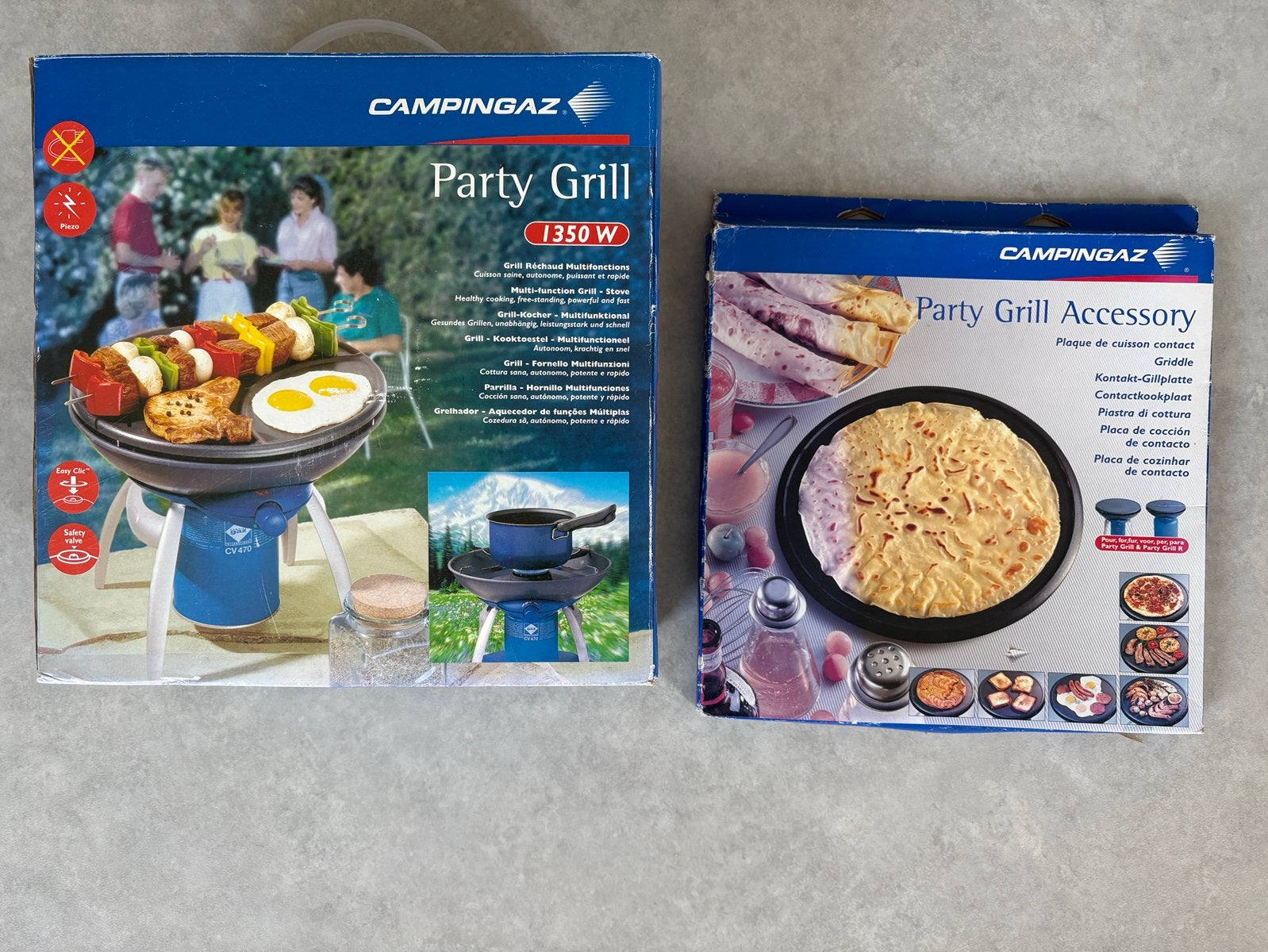Campinggaz Partygrill, bijna voor niets., Ophalen of Verzenden, Zo goed als nieuw