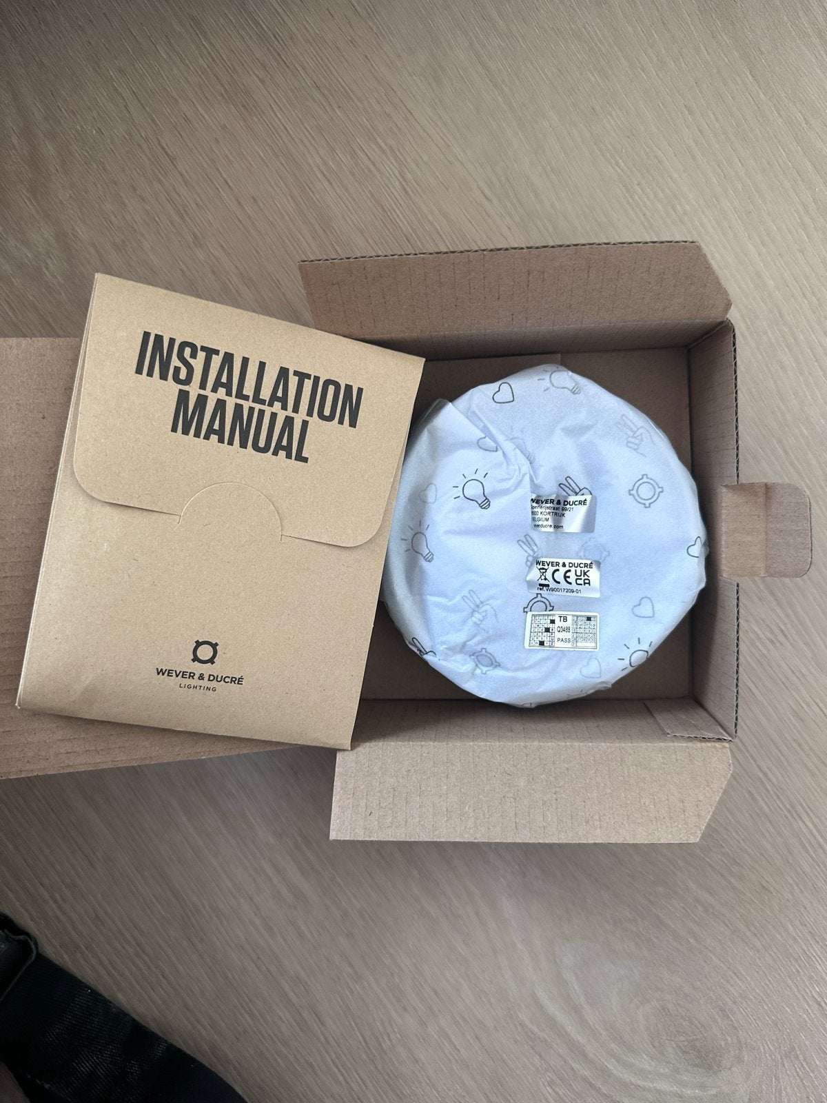 Wever & Ducré Deep Adj Trimless Plaster Kit (90017209), Huis en Inrichting, Ophalen, Nieuw, Overige merken