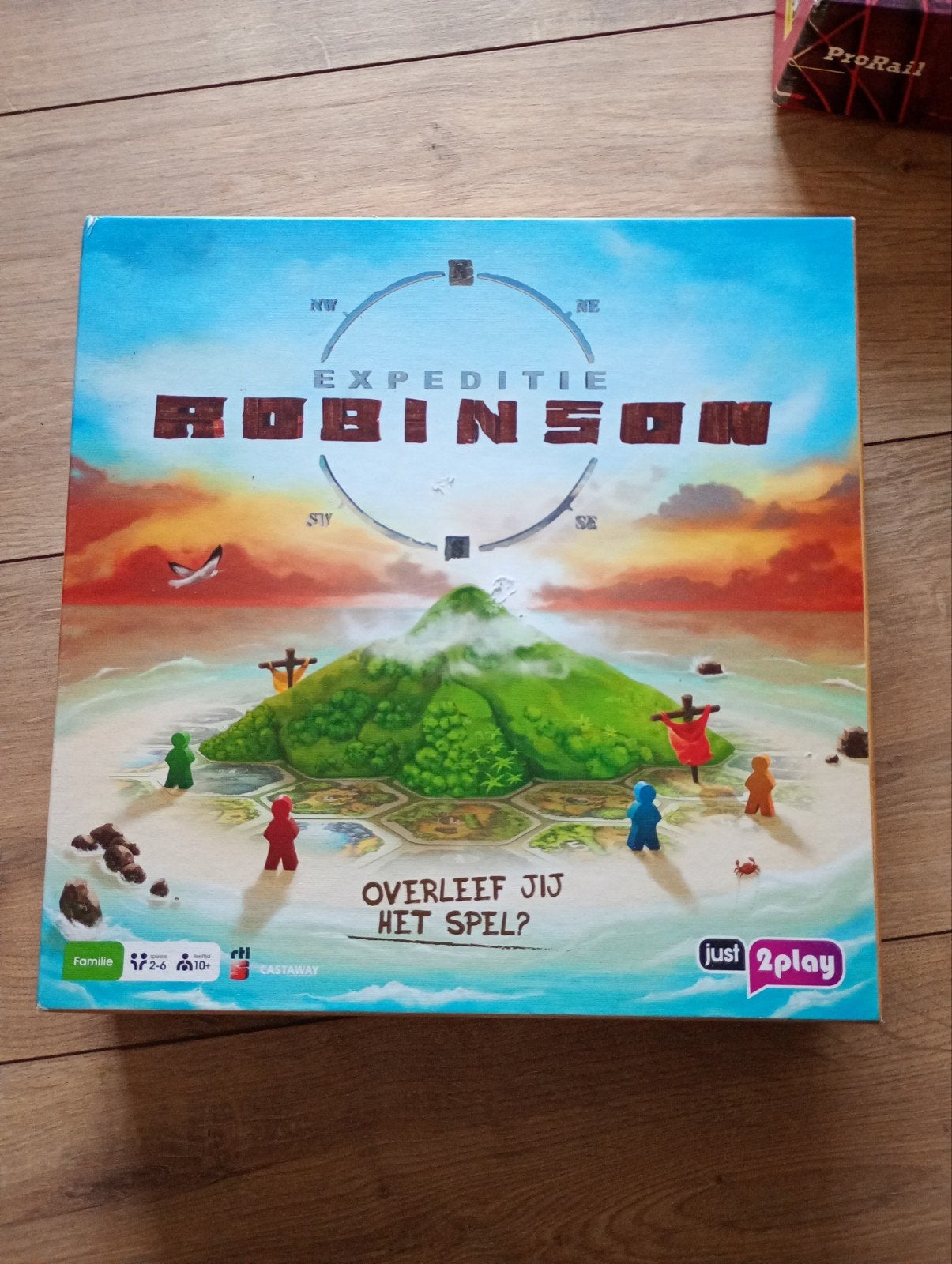 Expeditie Robinson Bordspel - Overleef jij het spel?, Hobby en Vrije tijd, Een of twee spelers, Ophalen of Verzenden, Zo goed als nieuw