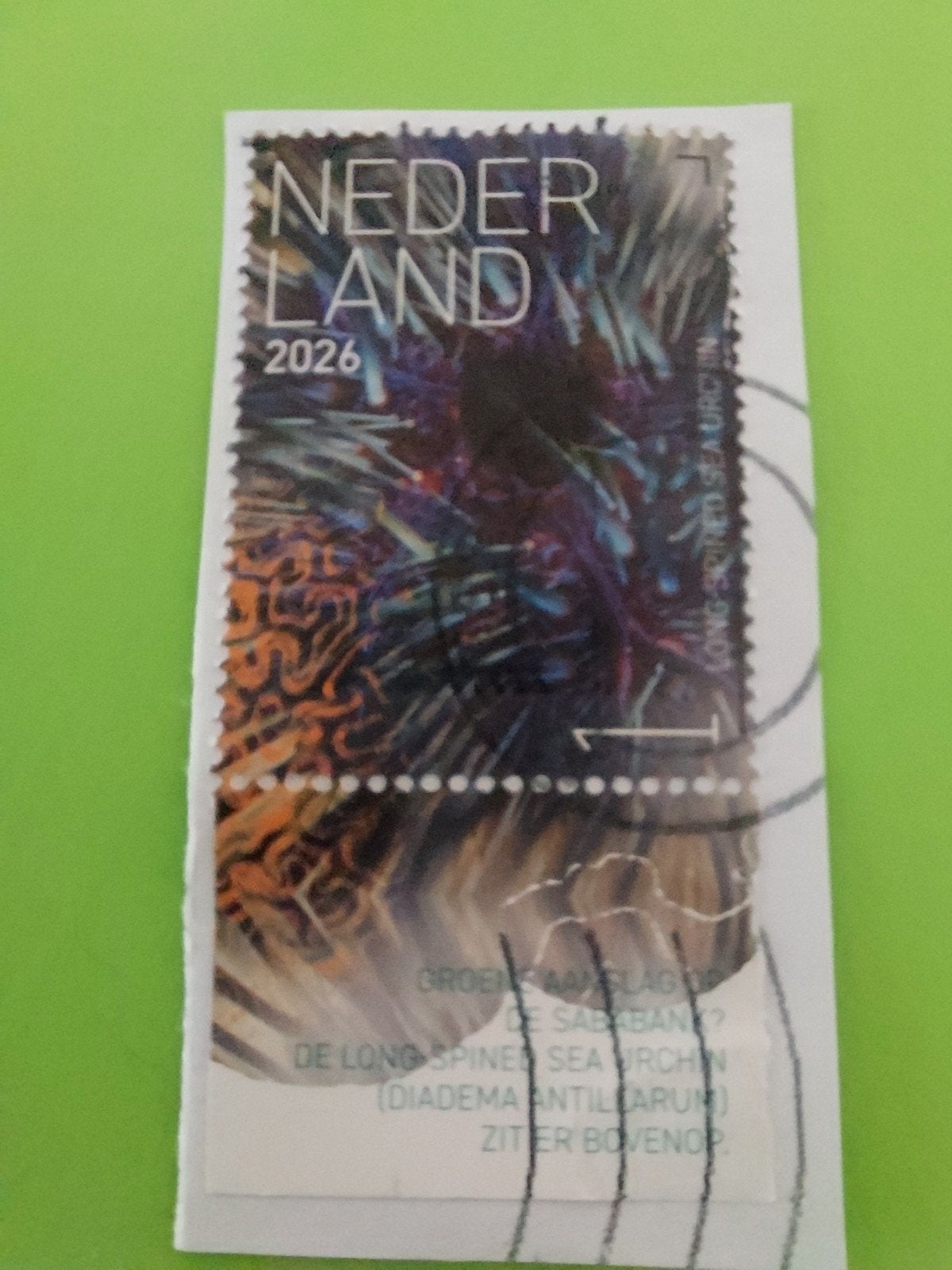 2026 Nederland onafgeweekte postzegel, Verzenden