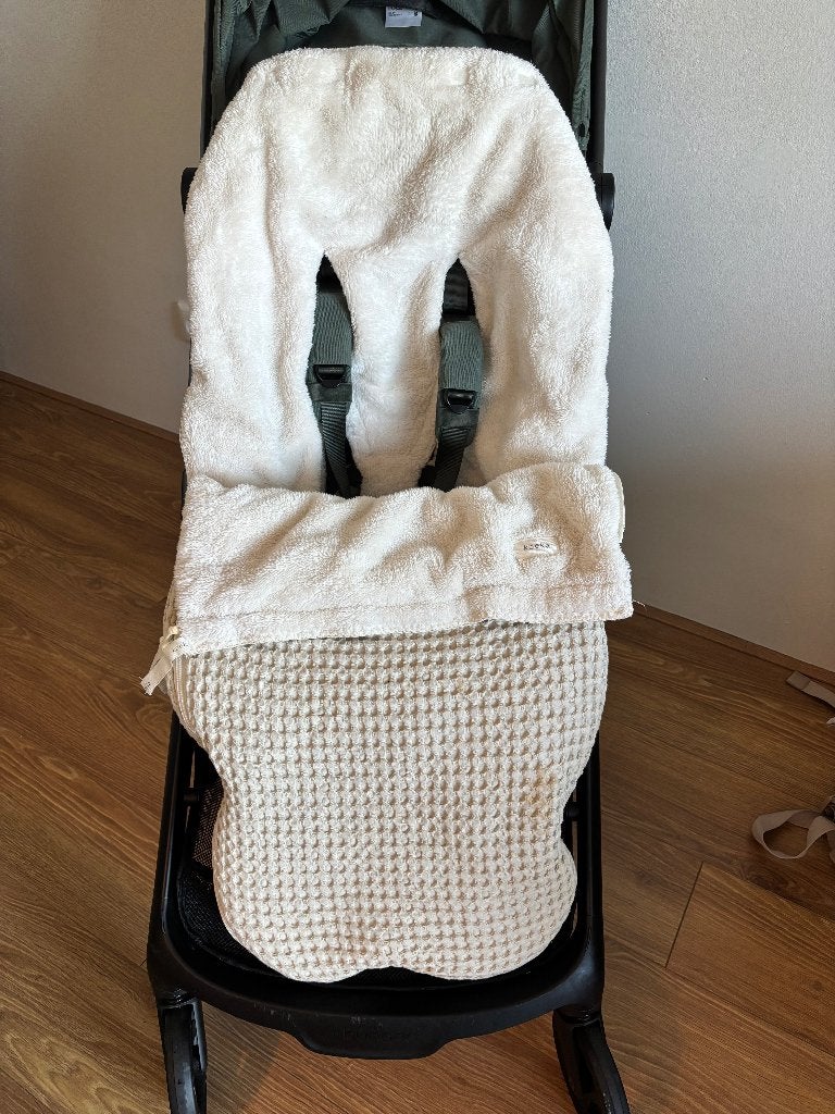 Koeka wikkeldeken voor kinderwagen – wit, Kinderen en Baby's, Ophalen, Gebruikt, Overige typen, Koeka