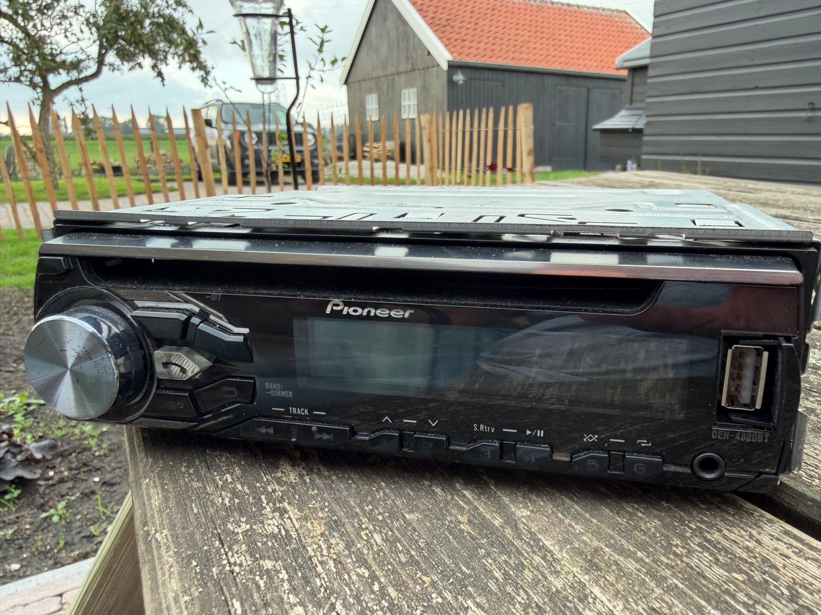 Fijne Pioneer Autoradio met USB-aansluiting, Ophalen of Verzenden, Gebruikt
