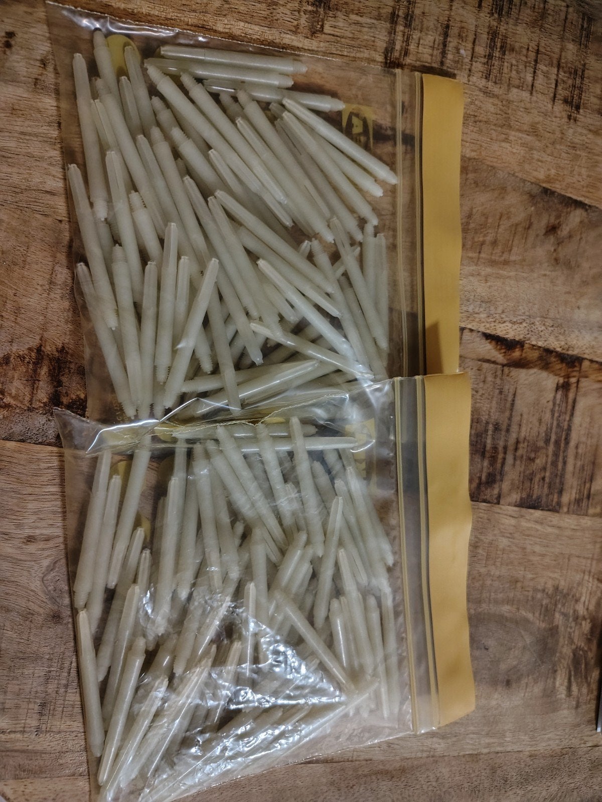 Witte dart shafts 5cm, Ophalen of Verzenden, Nieuw, Shafts