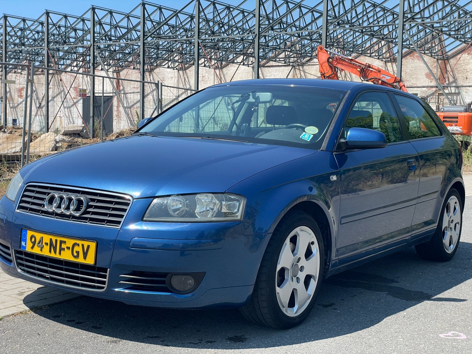 Audi A3 2.0 110KW 3D 2003 Blauw, Auto's, Audi, Particulier, A3, Airbags, Alarm, Automatische klimaatregeling, Cruise Control, Elektrische buitenspiegels